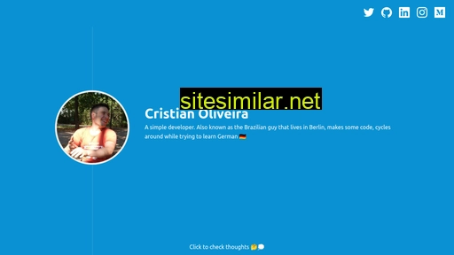 cristianoliveira.com.br alternative sites
