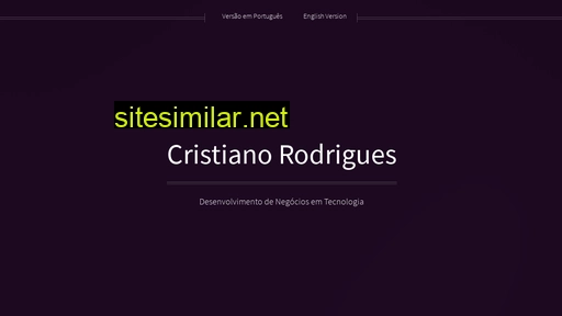 cristianorodrigues.eng.br alternative sites
