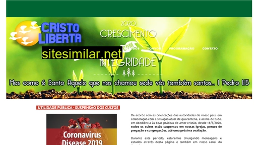 cristoliberta.com.br alternative sites