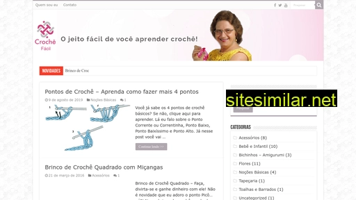 crochefacil.com.br alternative sites
