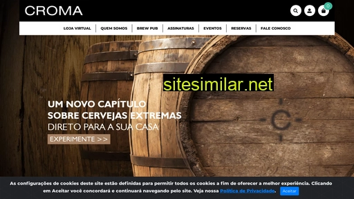 cromabeer.com.br alternative sites