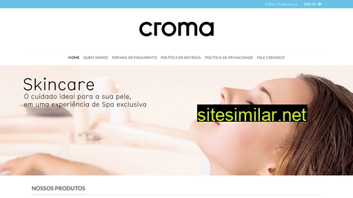 cromaonline.com.br alternative sites