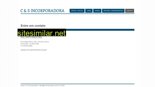 csincorporadora.com.br alternative sites
