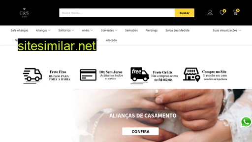 csjoias.com.br alternative sites