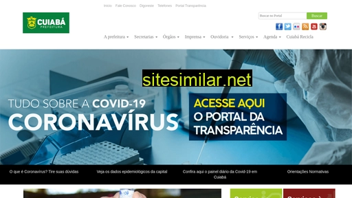 cuiaba.mt.gov.br alternative sites