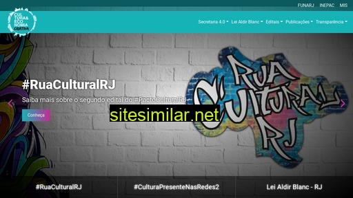 cultura.rj.gov.br alternative sites