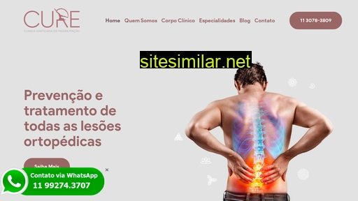 curefisioterapia.com.br alternative sites
