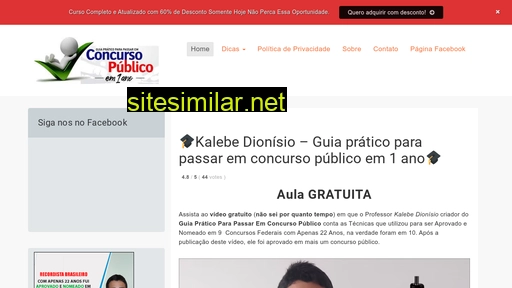 cursoconsurso.com.br alternative sites