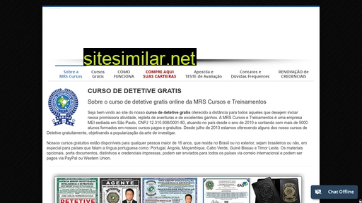 cursodedetetivegratis.com.br alternative sites