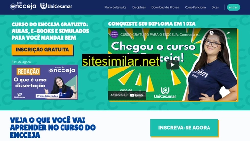 cursodoencceja.com.br alternative sites