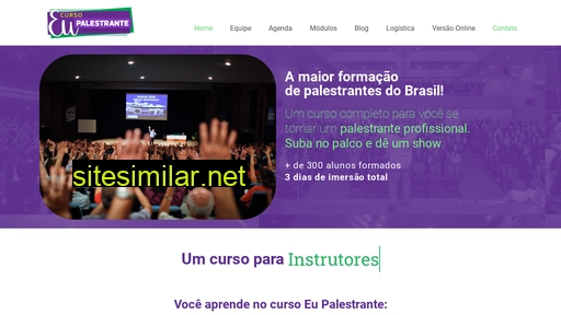 cursoeupalestrante.com.br alternative sites