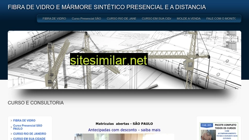 cursofibradevidro.com.br alternative sites