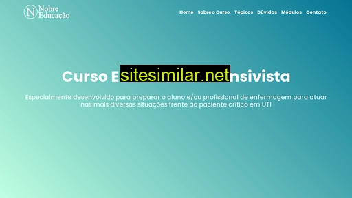 cursointensivista.com.br alternative sites