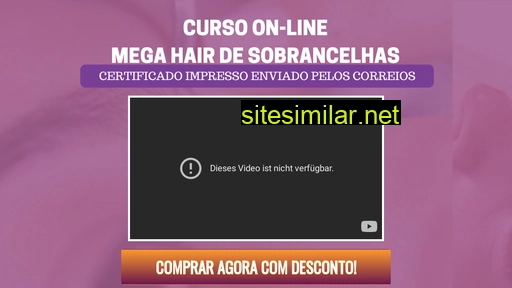 cursomegahairsobrancelhas.com.br alternative sites