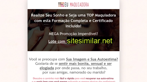 cursos.eumaquiadora.com.br alternative sites