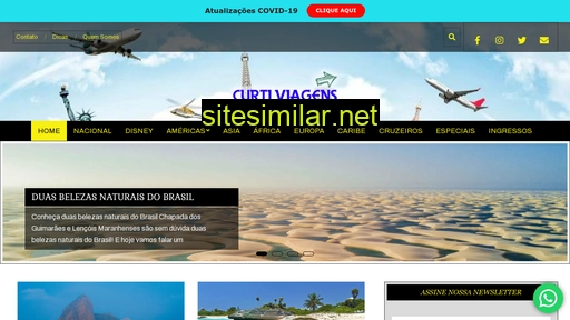 curtiviagens.com.br alternative sites