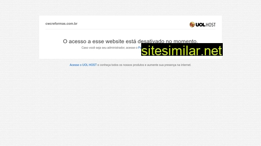 cwcreformas.com.br alternative sites
