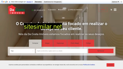 dacostaimoveis.com.br alternative sites