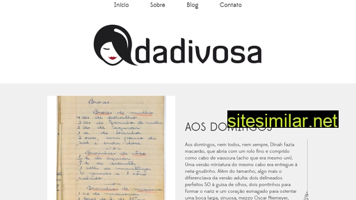dadivosa.com.br alternative sites