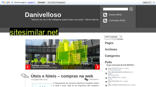 daniellavelloso.com.br alternative sites