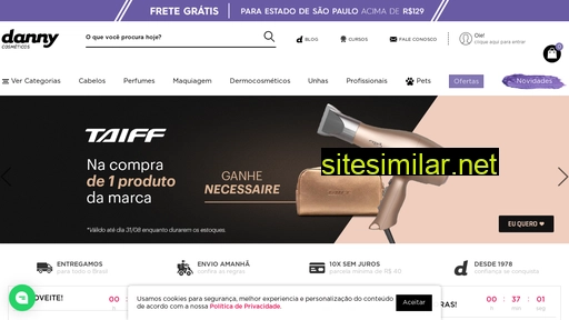 dannycosmeticos.com.br alternative sites