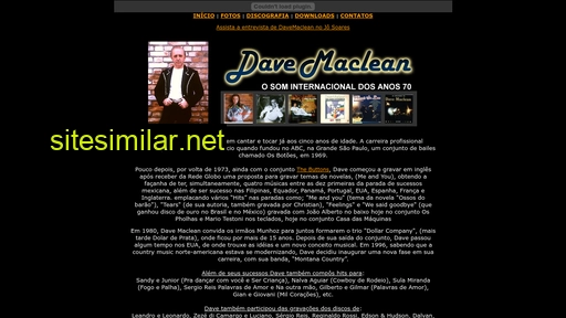 davemaclean.com.br alternative sites