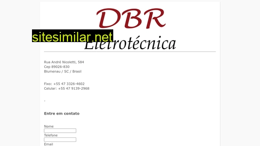 dbreletrotecnica.com.br alternative sites