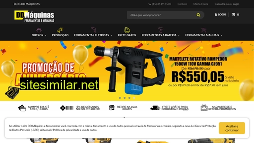 ddmaquinas.com.br alternative sites