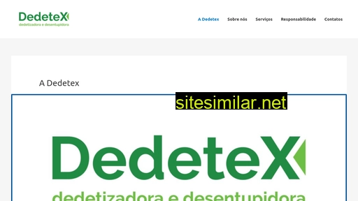 dedetex.com.br alternative sites