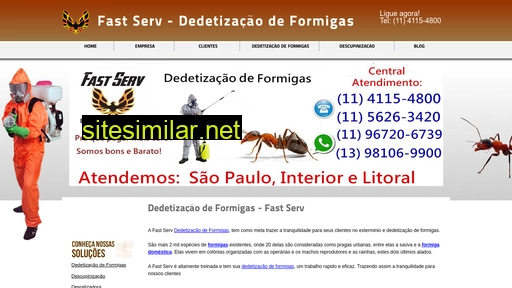 dedetizacaoformigas.com.br alternative sites