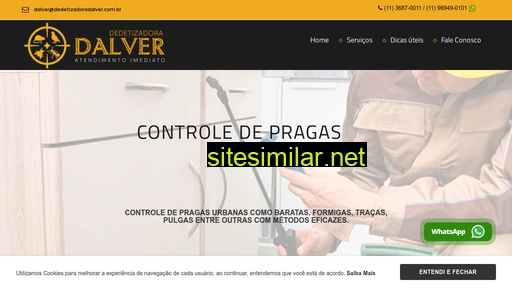 dedetizadoradalver.com.br alternative sites