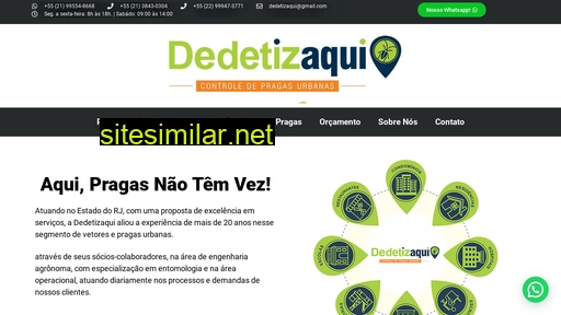 dedetizaqui.com.br alternative sites