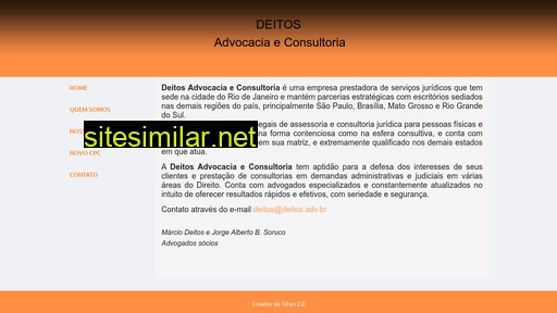 deitos.adv.br alternative sites