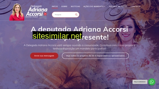 delegadaadrianaaccorsi.com.br alternative sites
