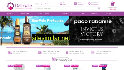 dellicate.com.br alternative sites