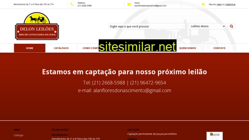 delonleiloes.com.br alternative sites