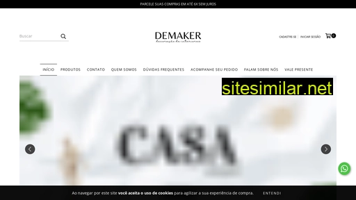 demakerstore.com.br alternative sites