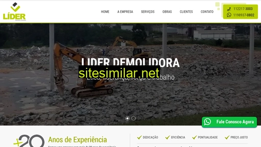 demolidoralider.com.br alternative sites