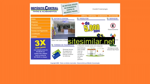 depositocentral.com.br alternative sites
