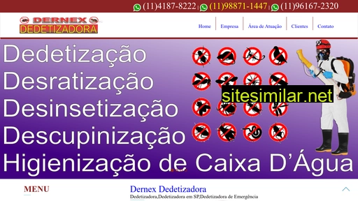 dernexdedetizadora.com.br alternative sites