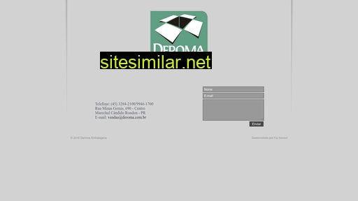 deroma.com.br alternative sites