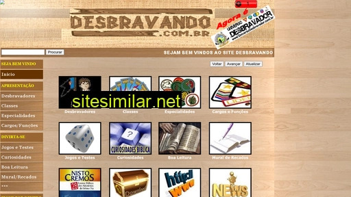 desbravando.com.br alternative sites
