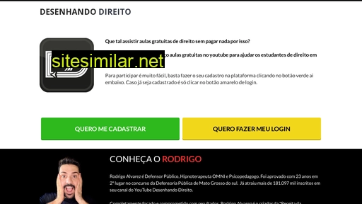 desenhandodireito.com.br alternative sites