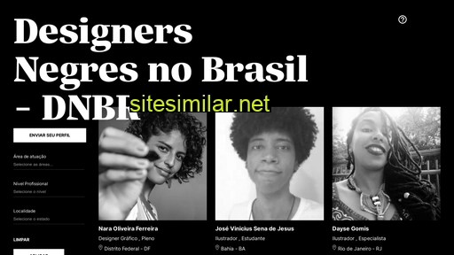 designersnegresnobrasil.com.br alternative sites
