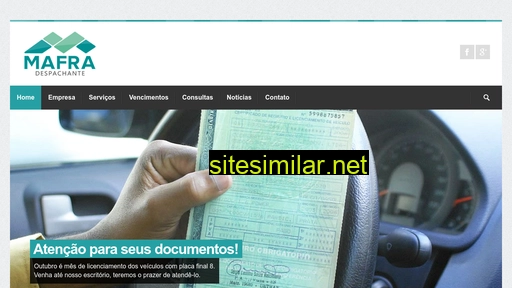 despachantemafra.com.br alternative sites