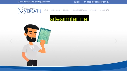 despachanteversatil.com.br alternative sites