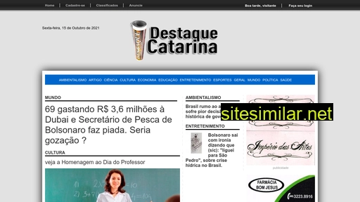 destaquecatarina.com.br alternative sites