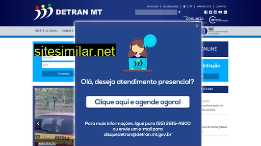 detran.mt.gov.br alternative sites