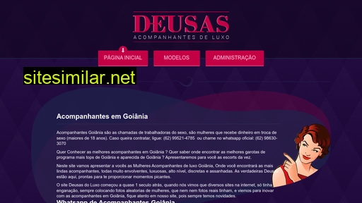 deusasdoluxo.net.br alternative sites