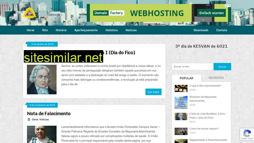 diarioadonhiramita.com.br alternative sites